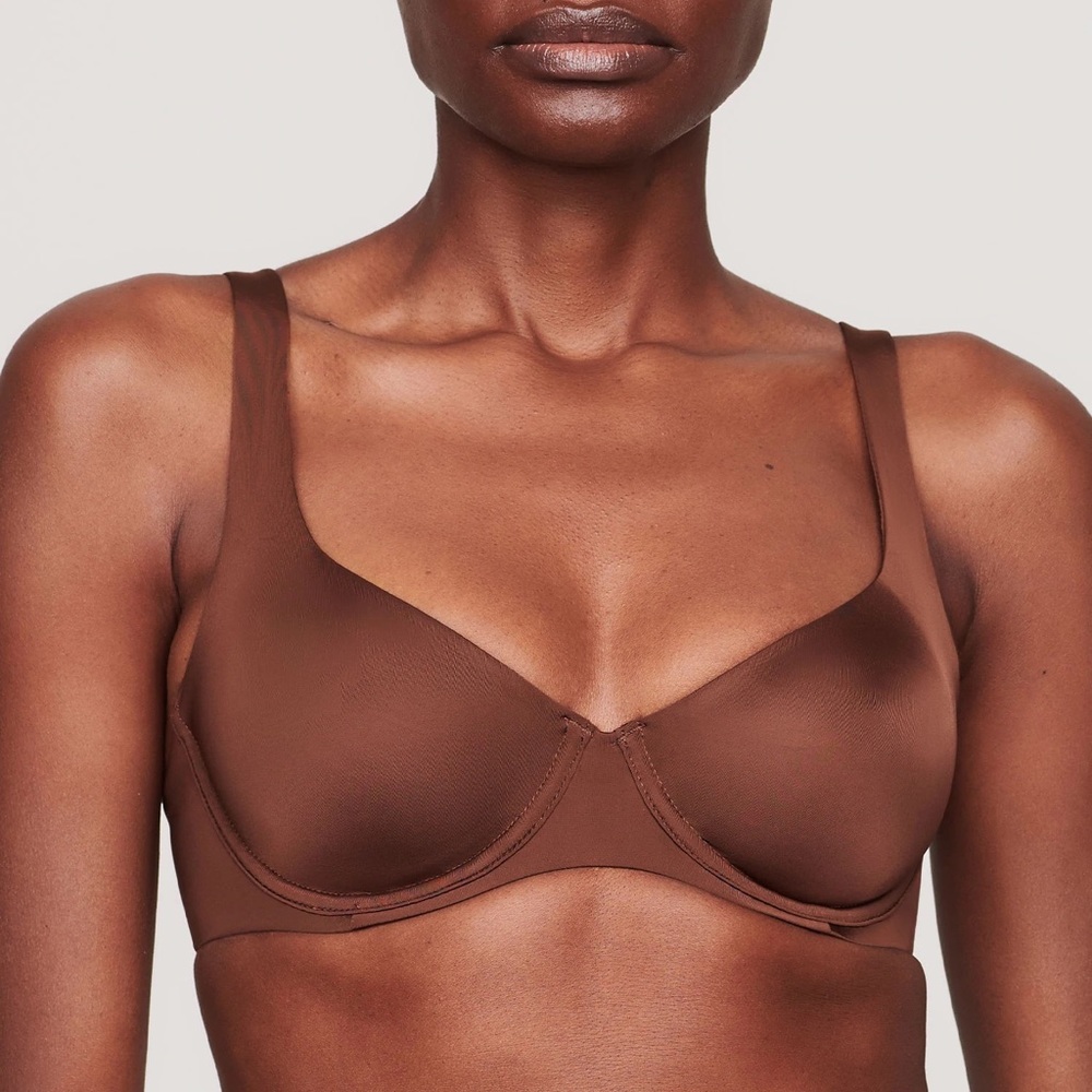 CUUP: Scoop Bra in Espresso in 36E